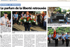 Libération Bormes 2015