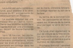 Libération Collobrières - 2005