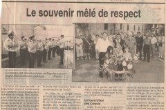 Libération Carcès - 2005